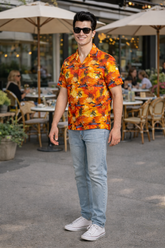 Carribbean Tropical Sunshine Beach Shirt for Men