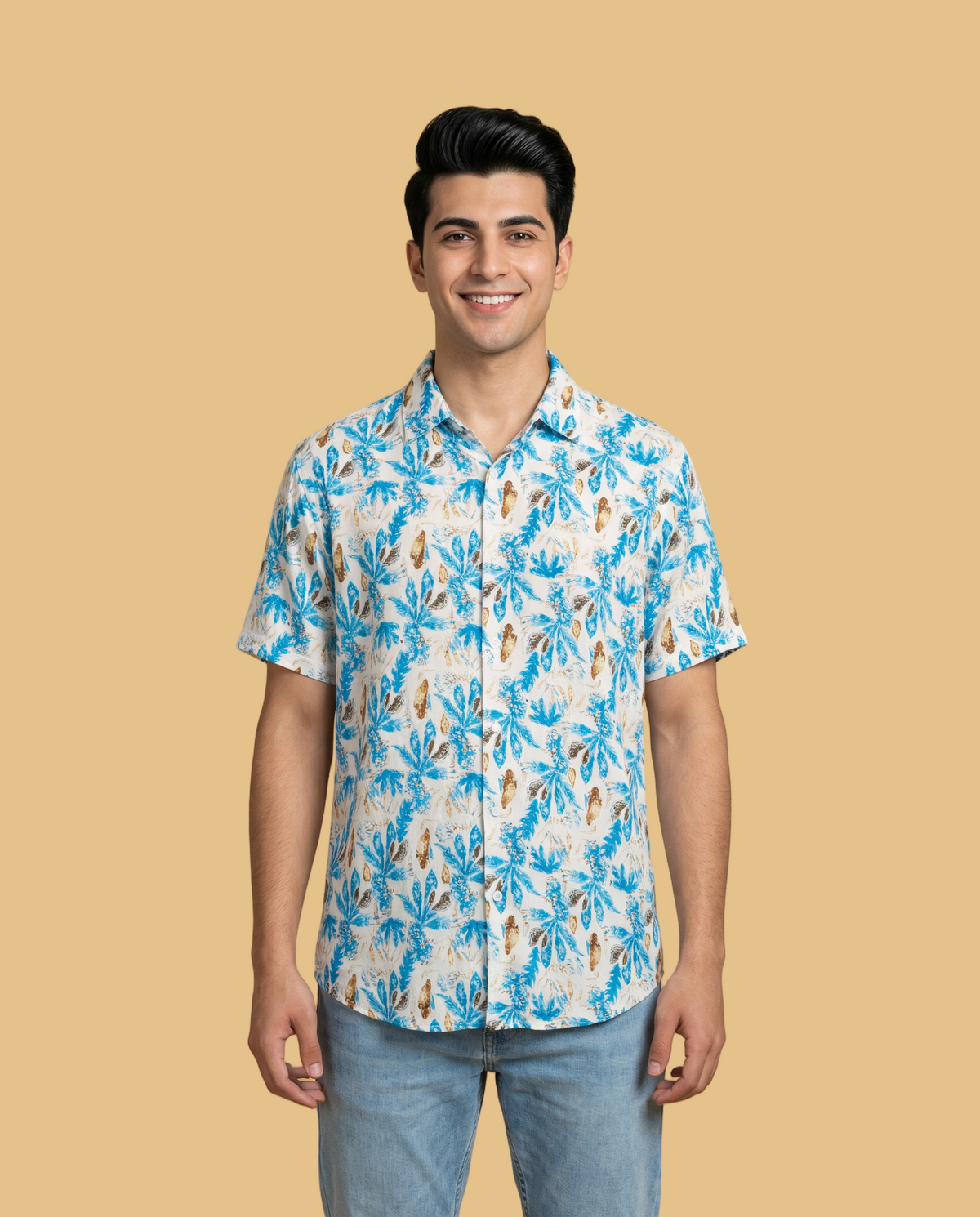 Blue Maple Shirt for Men
