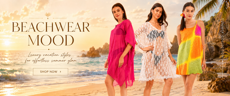 Beachwear mood banner