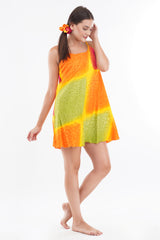 Summer Breeze Baby Doll Dress with Scrunchy