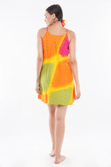 Summer Breeze Baby Doll Dress with Scrunchy