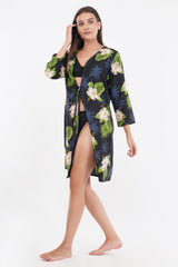 Tropical Paradise Front Open Kimono