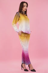 Ombre Shirt & Pant Co-Ord  Set