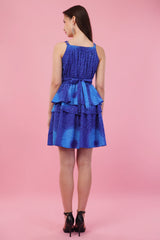 Bella Blue Short Tier Dress