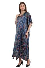 Blossom Long Kaftan with strings on the inside               