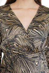 Selena Flared Long A-Line Tier Dress