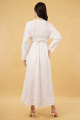 Miraj Long A-Line Tier Dress