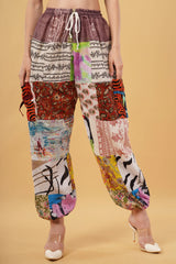 Tamaya Boho Patchwork Cotton Harem Pant