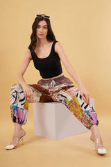 Tamaya Boho Patchwork Cotton Harem Pant