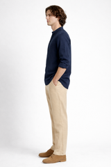 Saphire Leisure Linen Men Co-ord Set