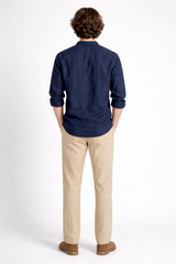 Saphire Leisure Linen Men Co-ord Set