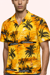 Tropical Sunshine Beach Shirt for Men