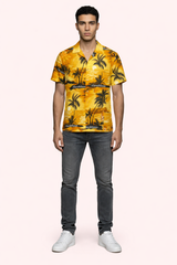 Tropical Sunshine Beach Shirt for Men
