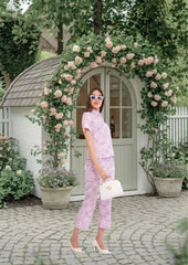 Lavender Floral Shirt & Pant Co-Ord Set