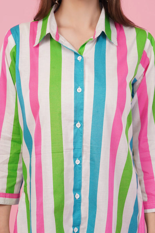 Sketchy Shirt Dress
