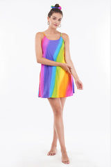 Rainbow Baby Doll Dress